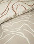 Cotton Blend Abstract Bedding Set